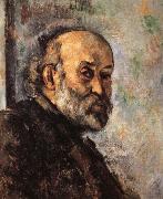 Paul Cezanne hat man oil on canvas